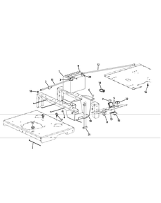 Electrical Diagram and Parts List for S7237-KW 53CI8DU8050-37HP Cub Cadet Lawn Tractor